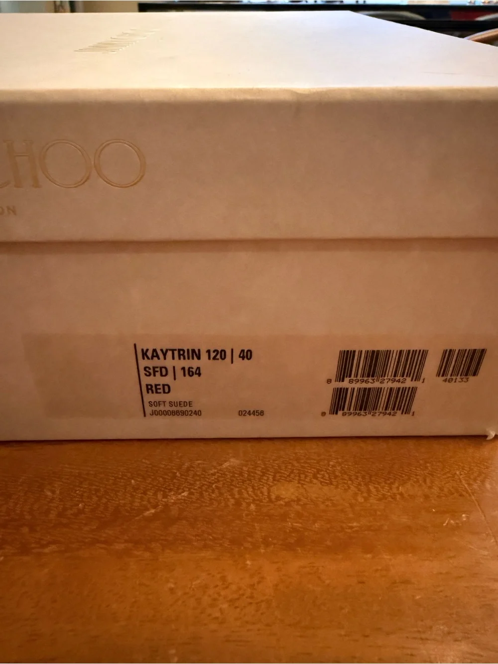 Jimmy Choo Red Suede Ankle-Tie Platform Sandals size 40
